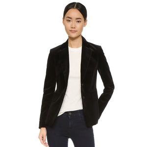 Theory velvet blazer